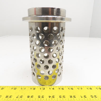 Rio Grande 702193N 4" x 8" NeuTec SuperPerf Flanged Flask W/ Crossbar