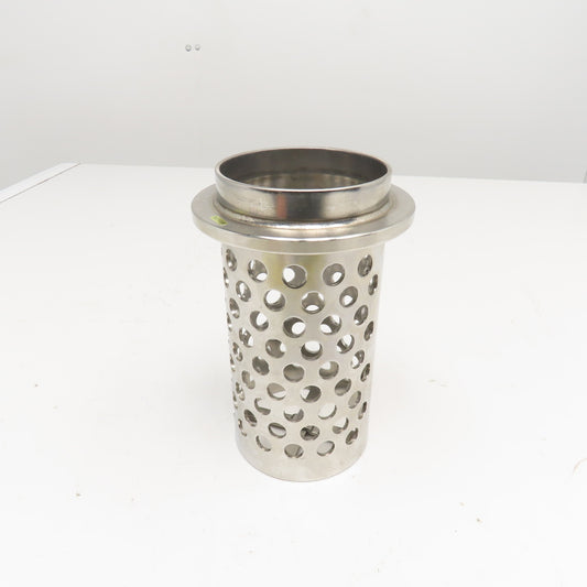 Rio Grande 702193N 4" x 8" NeuTec SuperPerf Flanged Flask W/ Crossbar