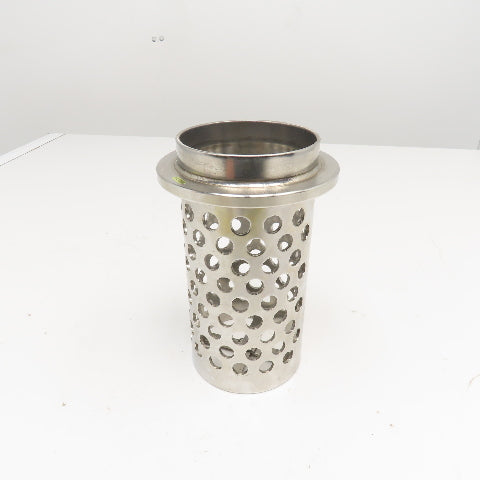 Rio Grande 702193N 4" x 8" NeuTec SuperPerf Flanged Flask W/ Crossbar