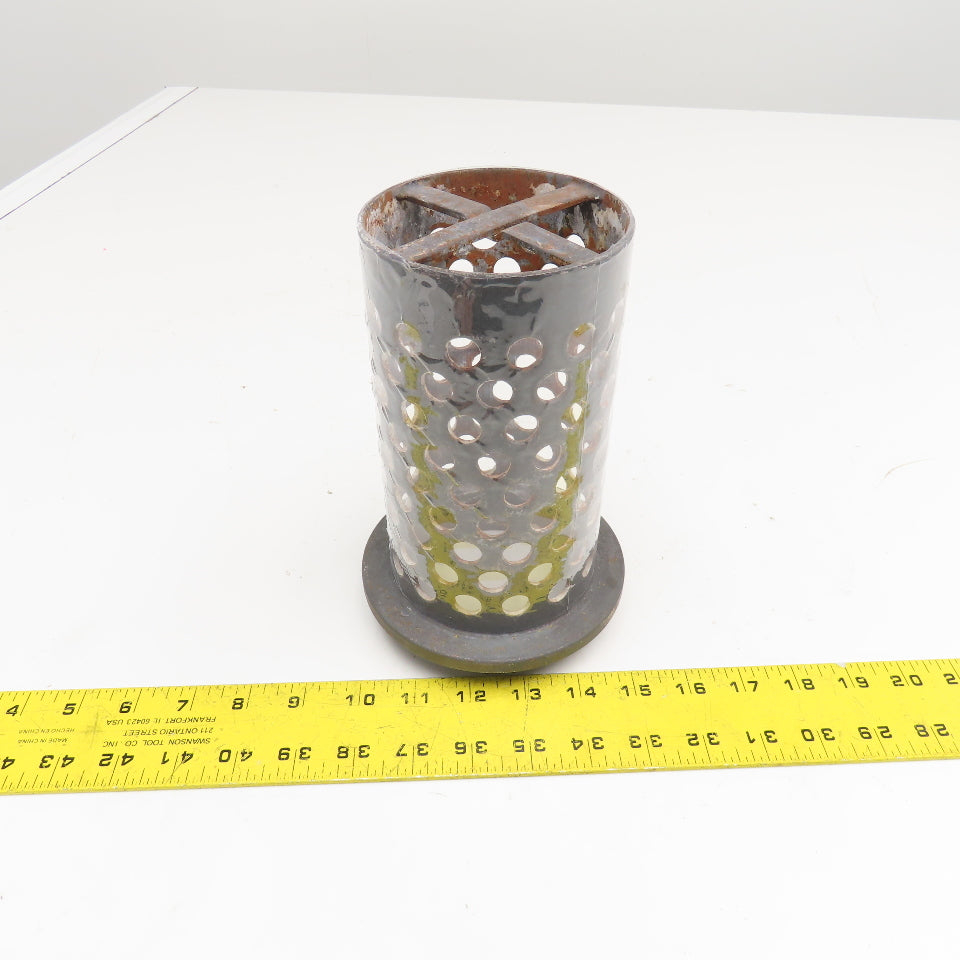 Rio Grande 702193N 4" x 8" NeuTec SuperPerf Flanged Flask W/ Crossbar