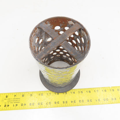 Rio Grande 702193N 4" x 8" NeuTec SuperPerf Flanged Flask W/ Crossbar