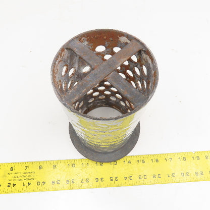 Rio Grande 702193N 4" x 8" NeuTec SuperPerf Flanged Flask W/ Crossbar