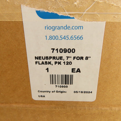 Rio Grande 710900 NeuSprue® Wax Sprue, 7" (For 8" Flask) Bulk Pack Of 120