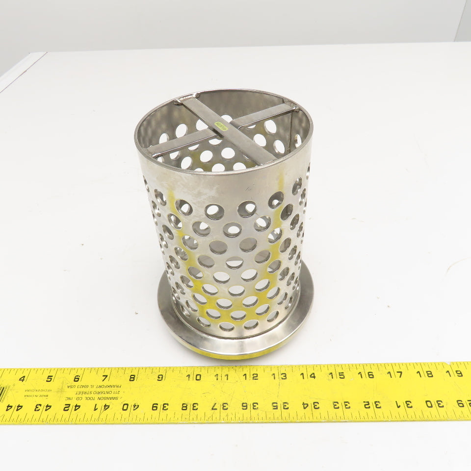 Rio Grande 702195N 5" x 8" NeuTec SuperPerf Flanged Flask W/ Crossbar