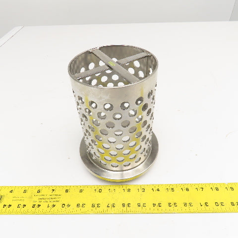 Rio Grande 702195N 5" x 8" NeuTec SuperPerf Flanged Flask W/ Crossbar