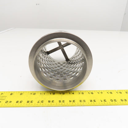 Rio Grande 702195N 5" x 8" NeuTec SuperPerf Flanged Flask W/ Crossbar