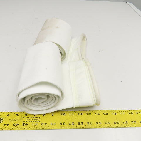 5" x 96" Triple Stitched Bag House Filter Sock Bag Sleeve Lot Of 2