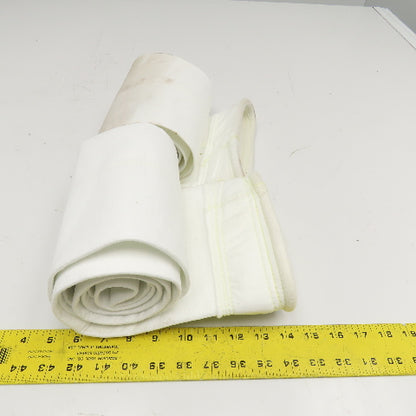 5" x 96" Triple Stitched Bag House Filter Sock Bag Sleeve Lot Of 2