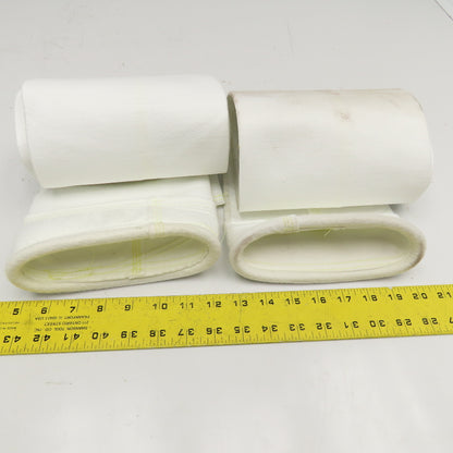 5" x 96" Triple Stitched Bag House Filter Sock Bag Sleeve Lot Of 2