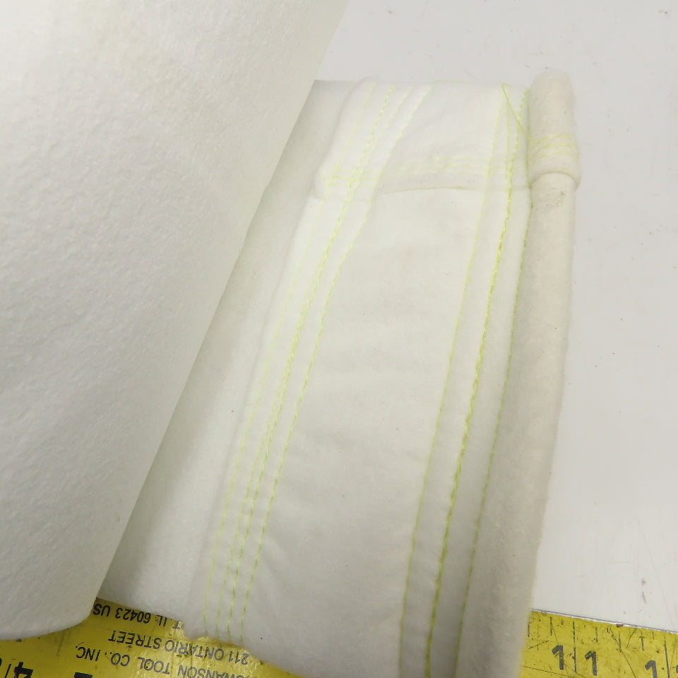 5" x 96" Triple Stitched Bag House Filter Sock Bag Sleeve Lot Of 2