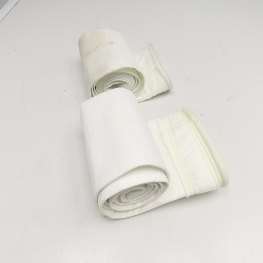 5" x 96" Triple Stitched Bag House Filter Sock Bag Sleeve Lot Of 2
