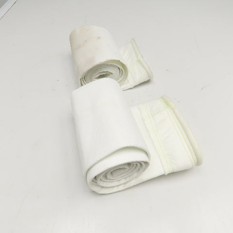 5" x 96" Triple Stitched Bag House Filter Sock Bag Sleeve Lot Of 2