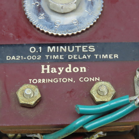 Haydon DA21-002 0.1 Minute Time Delay Timer Relay Lot Of 2