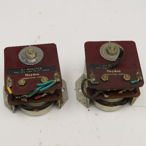 Haydon DA21-002 0.1 Minute Time Delay Timer Relay Lot Of 2