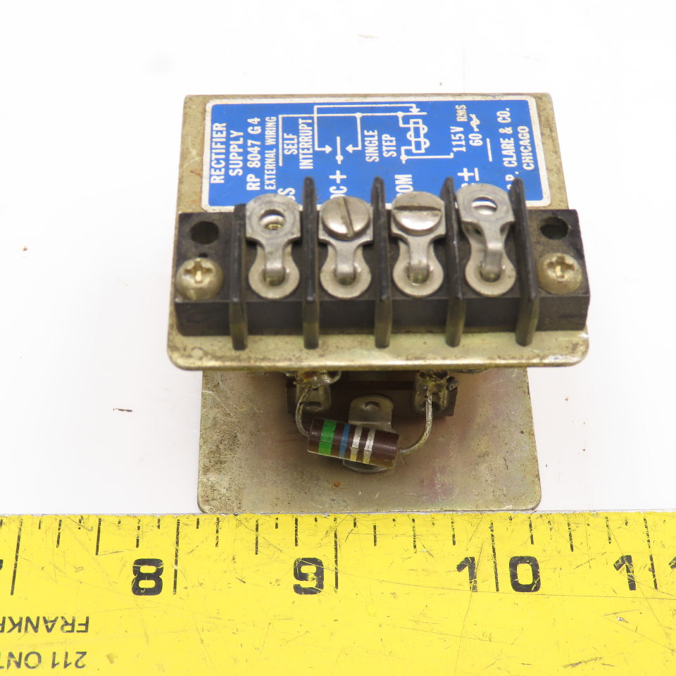 CP Clare & Co. RP8047 G4 115V 60Hz Rectifier Supply