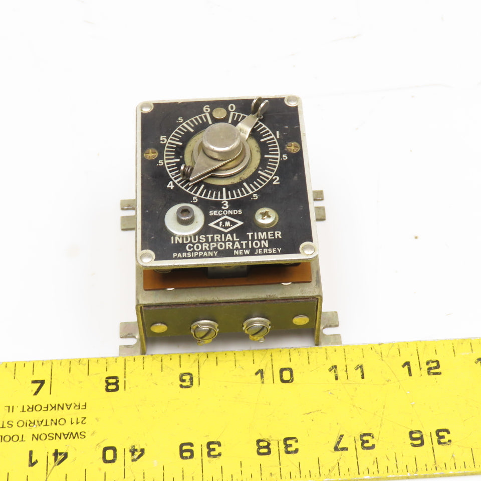 Singer Industrial Timer Corp. Model SF 6S 115V 10A Industrial Timer 0-6s
