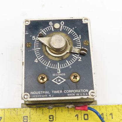 Esterline SF 6S 115V 10A Industrial Timer 0-6s