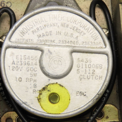Esterline SF 6S 115V 10A Industrial Timer 0-6s