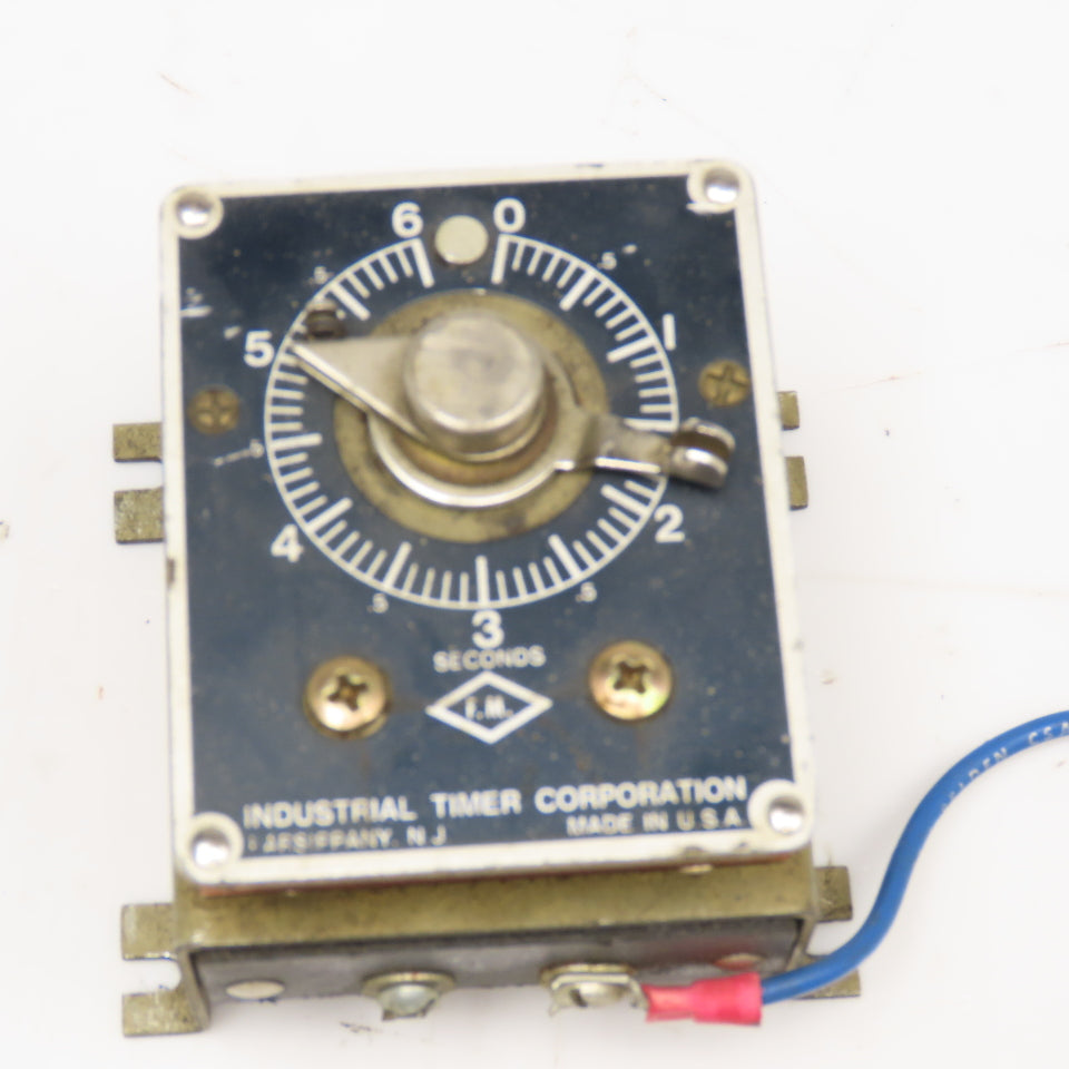 Esterline SF 6S 115V 10A Industrial Timer 0-6s