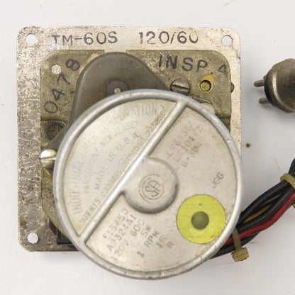 Industrial Timer Corp. TM-60S 120V 60Hz 1RPM 0-60 Seconds Timer
