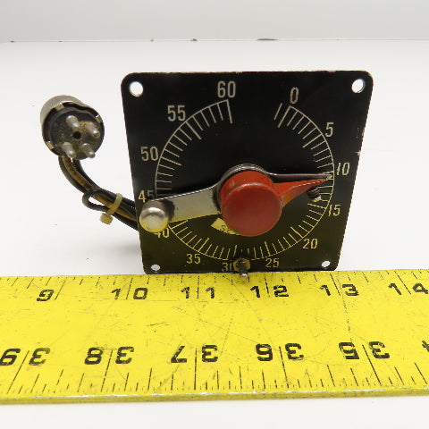 Industrial Timer Corp. TM-60S 120V 60Hz 1RPM 0-60 Seconds Timer