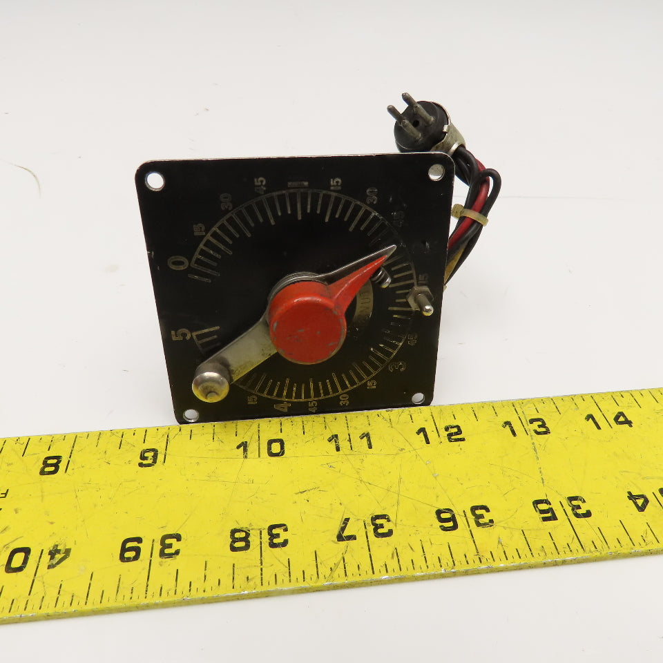 Industrial Timer Corp. TM-5M 120V 60Hz 1RPM 0-5 Minute Timer
