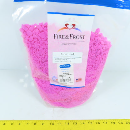 Fire & Frost 7004945 Rio Grande Frost Pink Jewelry Injection Casting Wax 5 Lbs