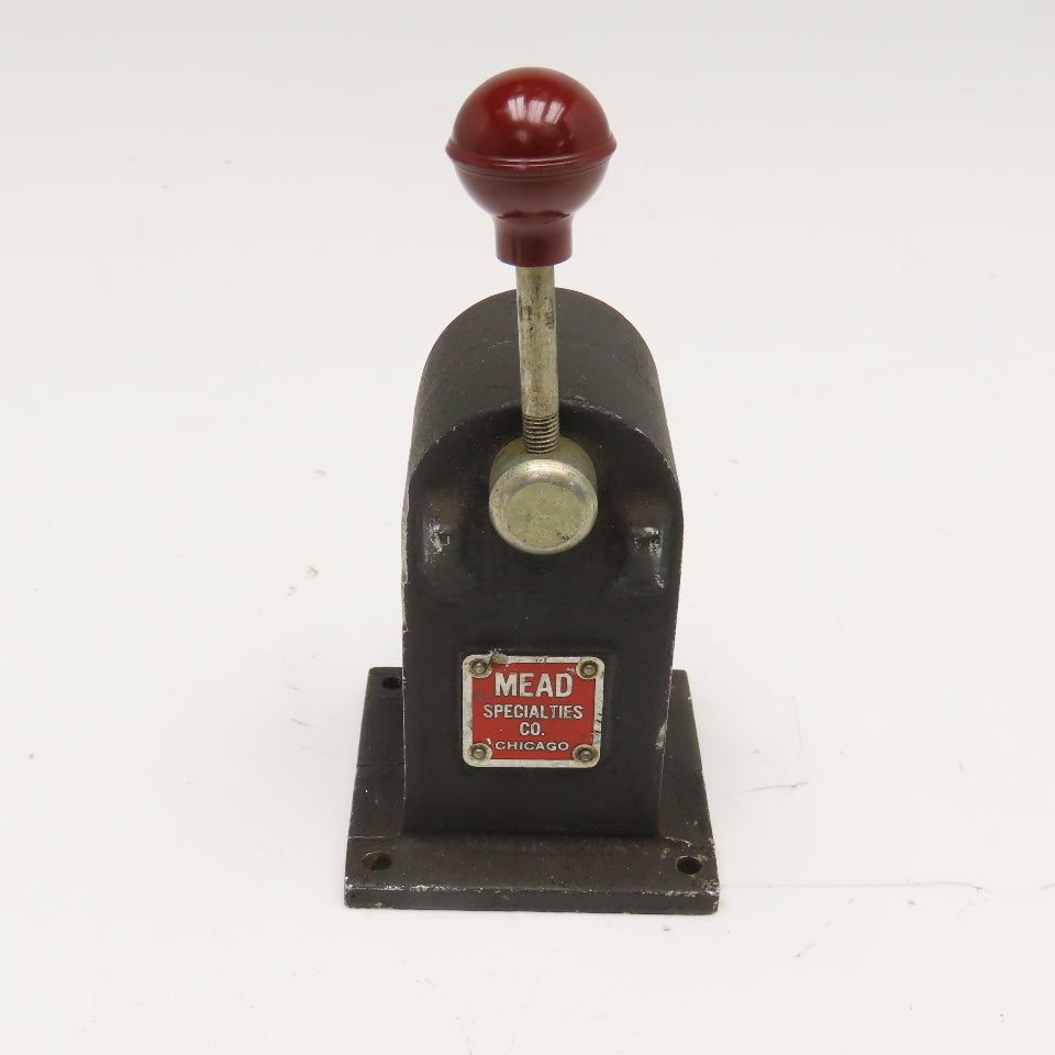 Mead Specialty Co. 3 Port 2 Position Manual Directional Air Valve 1/4" NPT