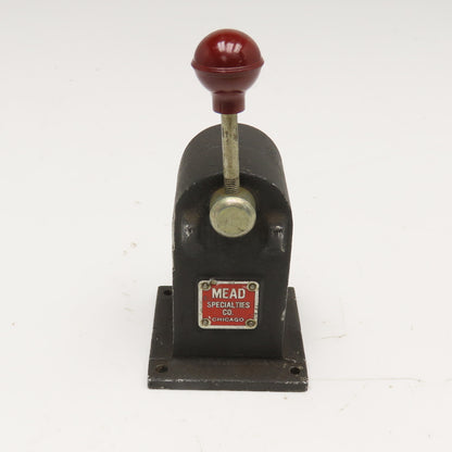 Mead Specialty Co. 3 Port 2 Position Manual Directional Air Valve 1/4" NPT