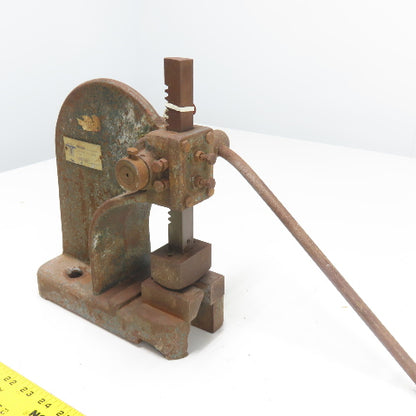 Yuasa International 595-000 Cast Iron Arbor Press 3" Throat