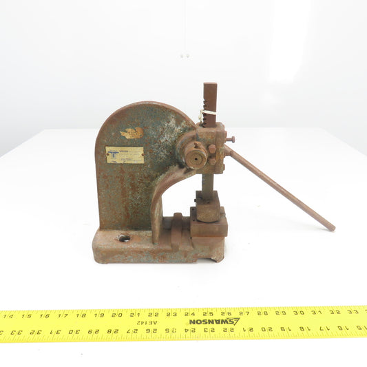 Yuasa International 595-000 Cast Iron Arbor Press 3" Throat