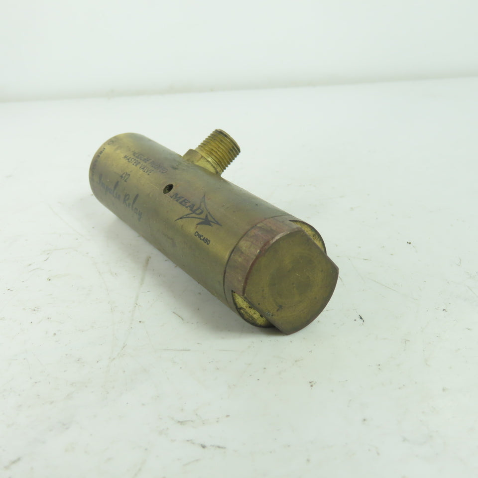 Mead 412 Pressure Piloted Master Valve