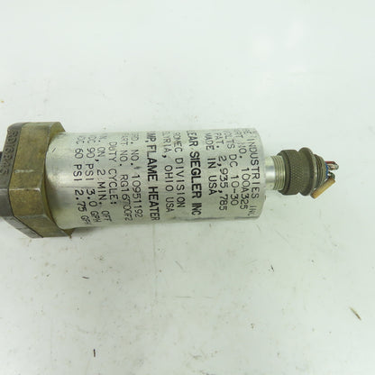 Globe Industries 100A325 Pump Flame Heater 10-30VDC