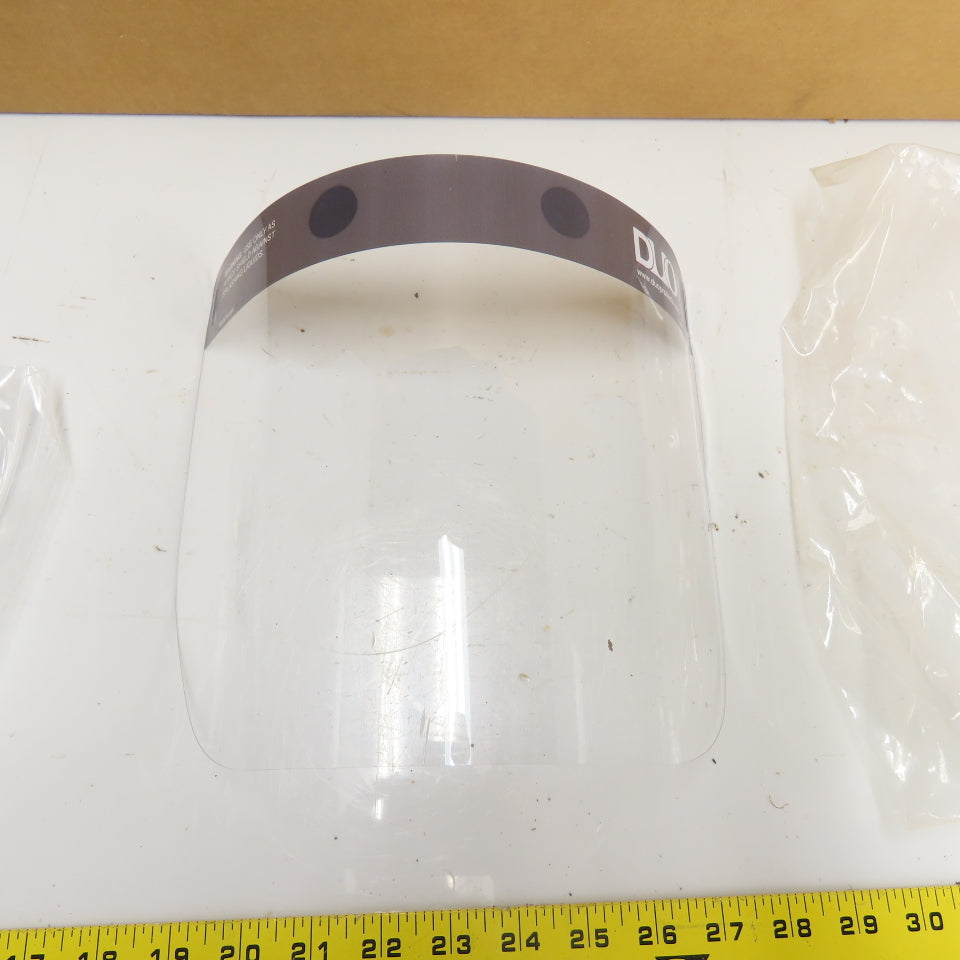 DUO Form Face Shield Reusable Protective Cover Clear Mask Anti-Splash Lot of 125
