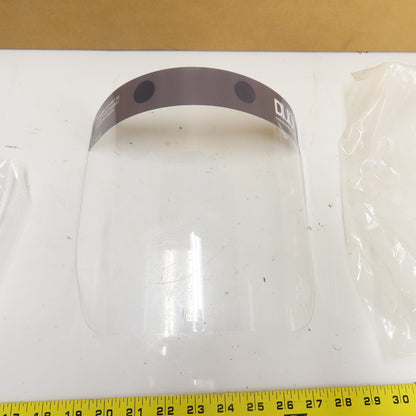 DUO Form Face Shield Reusable Protective Cover Clear Mask Anti-Splash Lot of 125