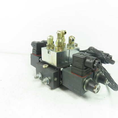 Hawe SK 7650 Hydraulic Solenoid Directional Control Valve 617247-02 24VDC Coil