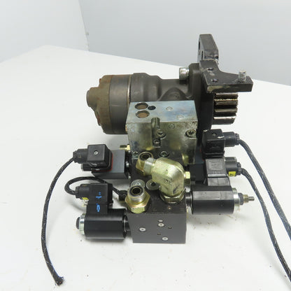 Sauer Danfoss OMR 160 EP Hydraulic Motor Drive Assembly For Yale Forklift