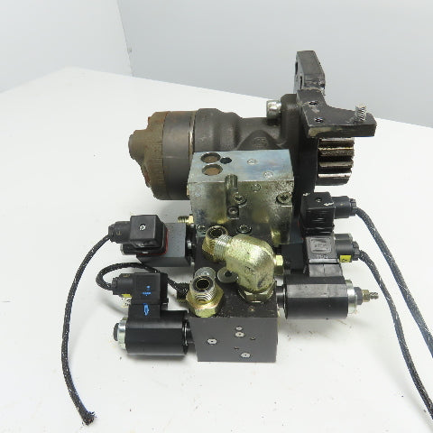 Sauer Danfoss OMR 160 EP Hydraulic Motor Drive Assembly For Yale Forklift