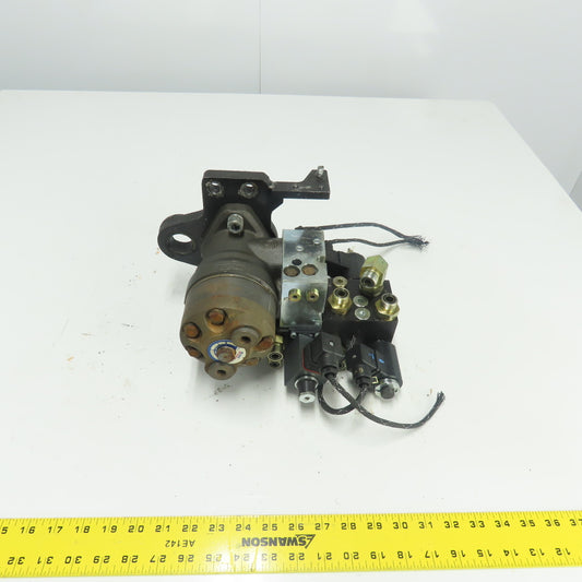 Sauer Danfoss OMR 160 EP Hydraulic Motor Drive Assembly For Yale Forklift