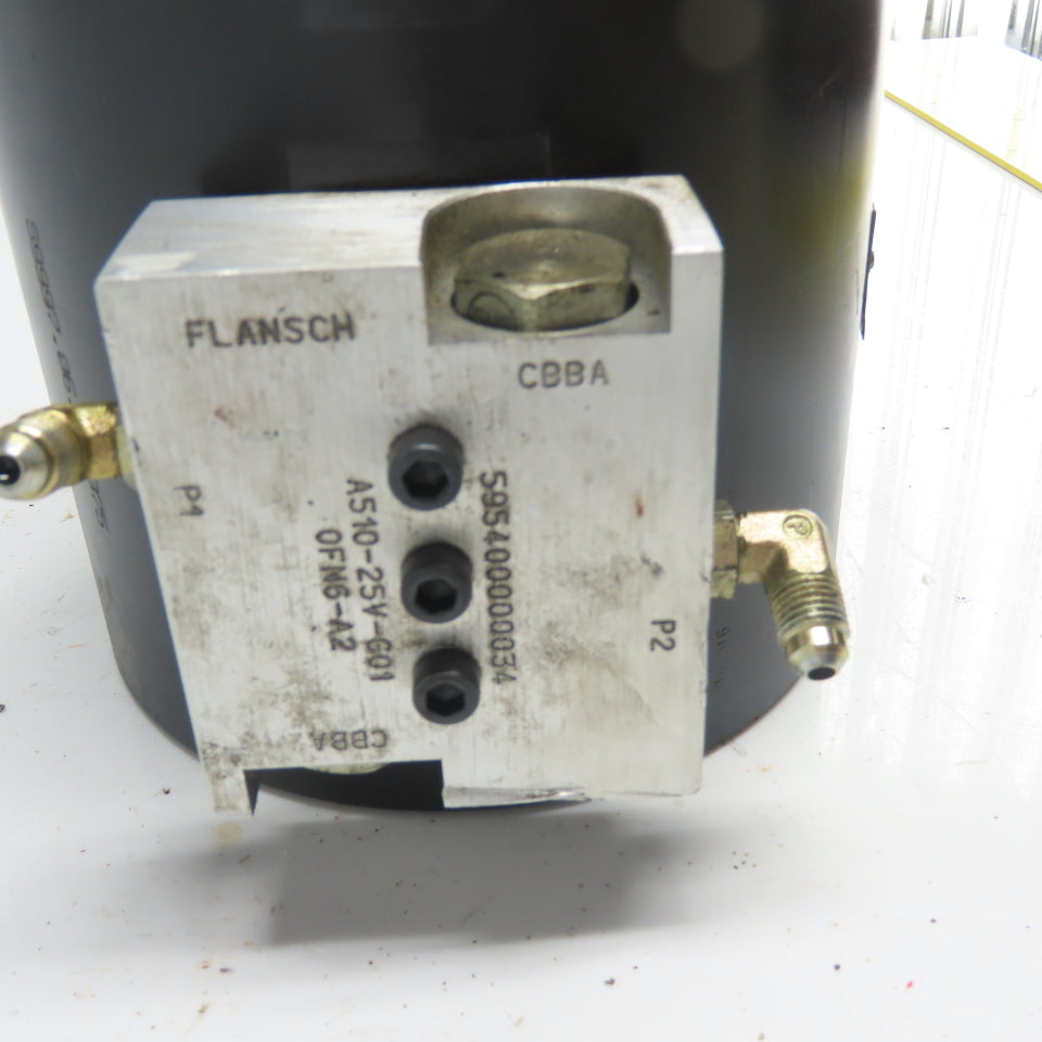 HKS 200818509997 Hydraulic Rotary Actuator 210Bar Max 1.4" Bore