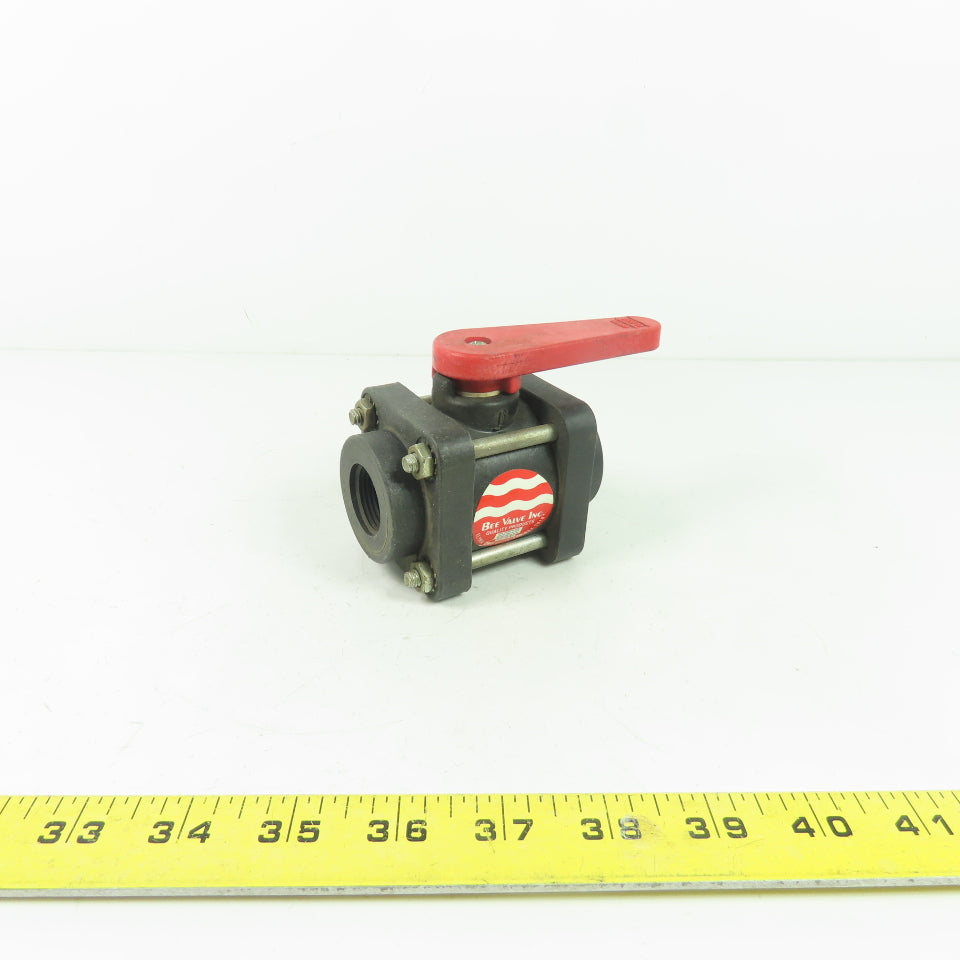 Bee Valve 3/4" Full Port Polypropylene Ball Valve 100PSI Max