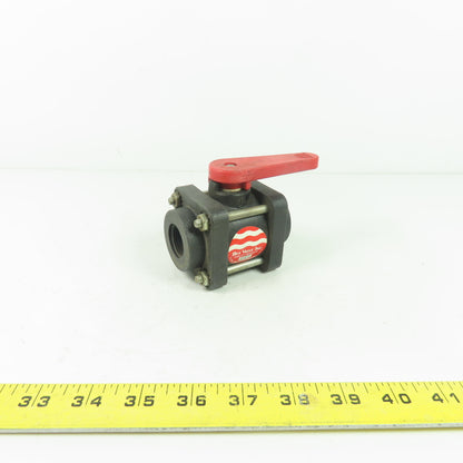 Bee Valve 3/4" Full Port Polypropylene Ball Valve 100PSI Max
