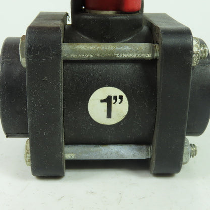 Bee Valve 1" Full Port Polypropylene Ball Valve 100PSI Max