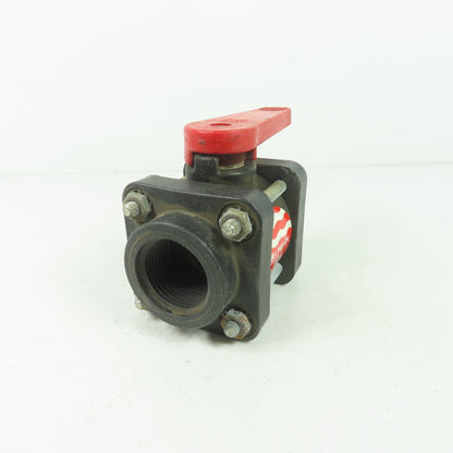 Bee Valve 1" Full Port Polypropylene Ball Valve 100PSI Max