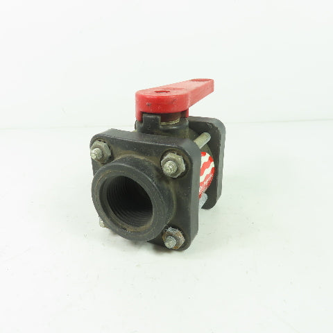Bee Valve 1" Full Port Polypropylene Ball Valve 100PSI Max