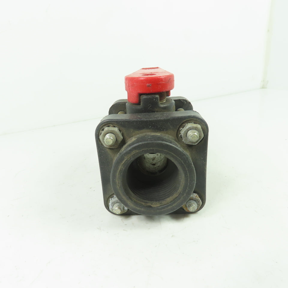 Bee Valve 1" Full Port Polypropylene Ball Valve 100PSI Max