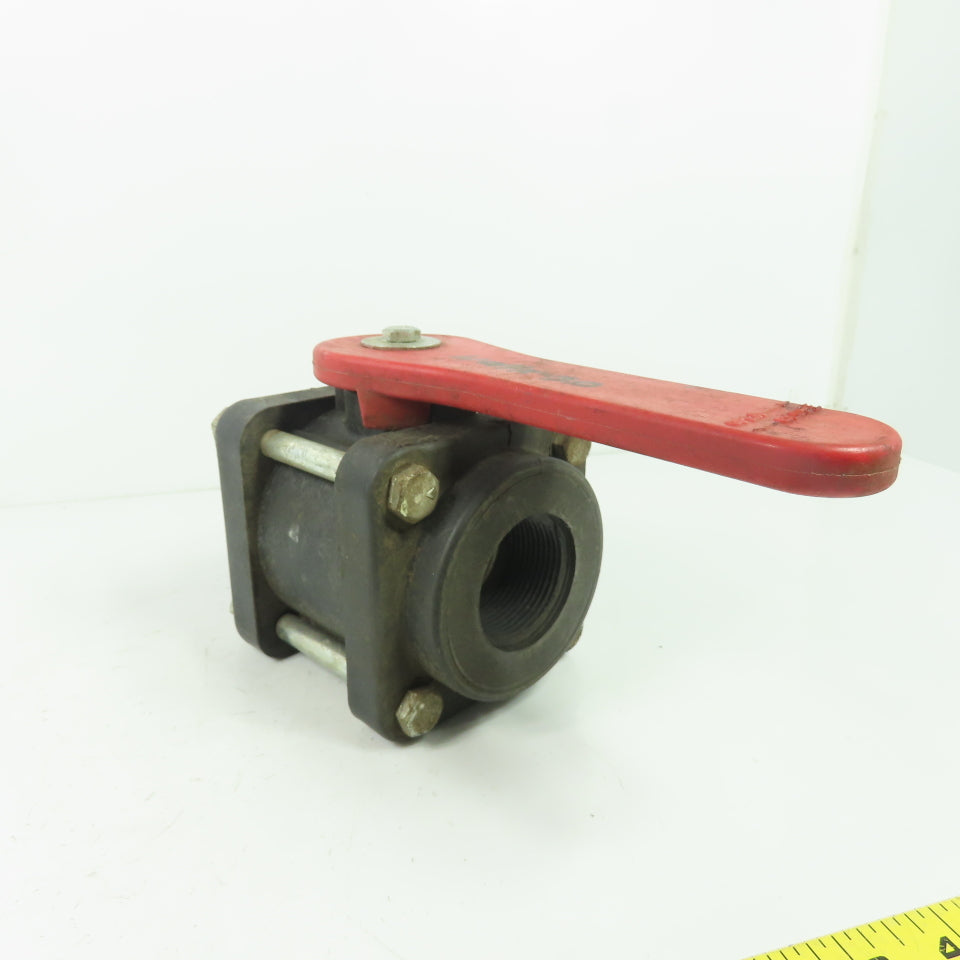 Bee Valve 1-1/4" Full Port Polypropylene Ball Valve 100PSI Max