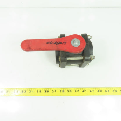 Bee Valve 1-1/4" Full Port Polypropylene Ball Valve 100PSI Max