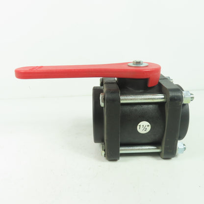Bee Valve 1-1/2" Full Port Polypropylene Ball Valve 100PSI Max