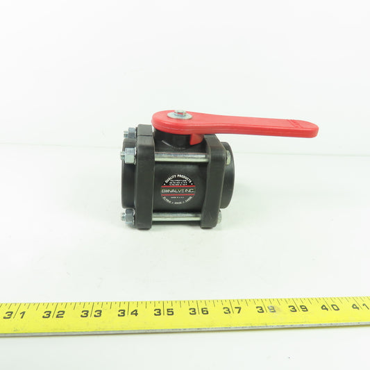 Bee Valve 1-1/2" Full Port Polypropylene Ball Valve 100PSI Max